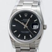 Rolex Oyster Date Ref 115200 Steel Black Dial Rolex Oyster Date Ref 115200 Steel Black Dial